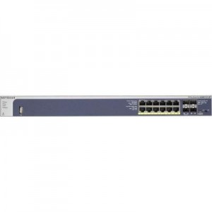 Netgear switch: ProSafe GSM7212P - Grijs