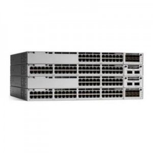 Cisco switch: Catalyst Catalyst 9300 48-port data only, Network Essentials - Grijs
