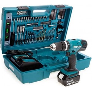 Makita DHP453SFTK Accu Klopboormachine - 18V Li-ion - 101 delig