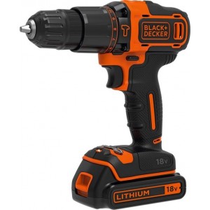 BLACK+DECKER BDCHD18BAFC-QW Accu klopboormachine - 18V - 2 accu's - incl. 80 accessoires