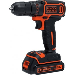 BLACK+DECKER BDCDC18-QW Accuboormachine - 18V - incl. 1 accu en lader