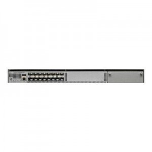 Cisco switch: Catalyst 4500-X Series, 16x 10GE SFP+/SFP, Front to Back Airflow, No P/S - Grijs