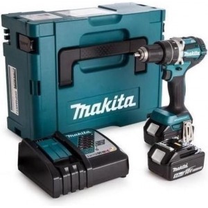 MAKITA Accuklopboormachine DHP484RTJ - 18 V - 5,0 AH Li-ion