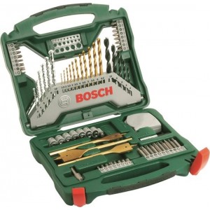 Bosch X-Line borenset - 70-delig - Titanium Plus Serie - Voor hout, metaal en steen