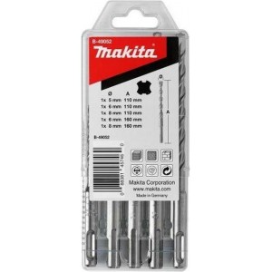 MAKITA Borenset B12332 - P2S - SDS-PLUS - 5+6+8+6+8