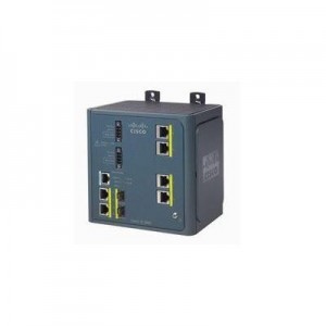 Cisco switch: 4 Ethernet 10/100, DC, Layer 3, 802.1q, QoS, IGMPv3, DHCP, 128 MB DRAM - Blauw