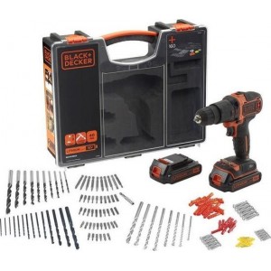 BLACK+DECKER BDCHD18BOA schroef- en klopboormachine