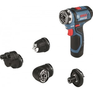 BOSCH PROFESSIONAL GSR 12V-15 FC Accuboormachine - 12 V - Met 2x 2,0 Ah Accu's