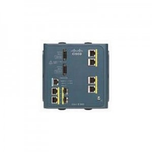 Cisco switch: 4 Ethernet 10/100, DC, Layer 2, 802.1q, QoS, IGMPv3, DHCP, 128 MB DRAM - Blauw