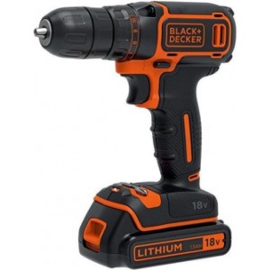 BLACK+DECKER BDCDC18B-QW Accuboormachine - 18V - incl. lader en 2 accu's