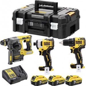 DeWalt DCK377P3T accu-combiset boormachines