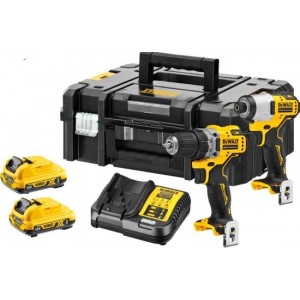 DeWalt XR DCK2110L2T-QW combopack 12V Li-ion