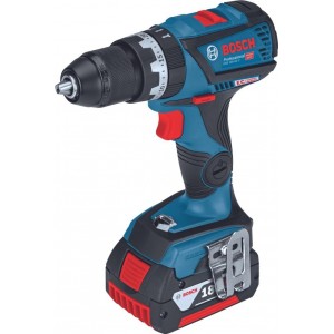 Bosch Professional GSB 18V-60 C Accu klopboormachine - 18 V - Met 2x 5,0Ah accu's, GAL 1880 CV lader en L-BOXX