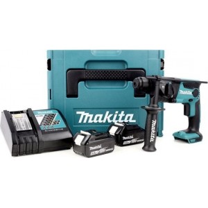 Makita DHR165RTJ 18V Li-Ion accu SDS-plus combihamer set (2x 5.0Ah accu) in Mbox - 1.3J