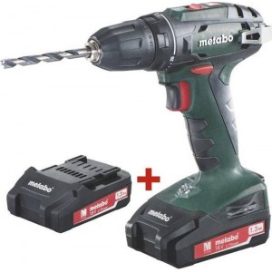 Metabo BS 18 18V Li-Ion accu boor-/schroefmachine set (2x 1.3Ah accu) incl. koffer