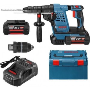 Bosch Professional GBH 36 V-LI Plus Accuboorhamer - 36 V - Met 2 x 4,0 Ah accu's