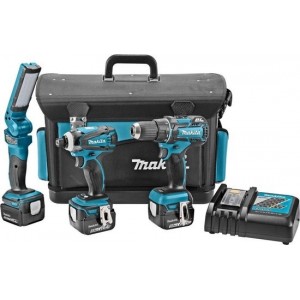 Makita 14,4 V Combiset boren en (slag)schroeven - DLX3025TX1