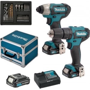 Makita Combopack a batterie 10,8V 2AH