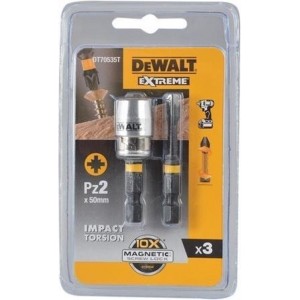 DeWalt DT70535T 3-delige impact bitset - PZ2