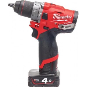 Milwaukee M12 FPD-402X 12V Li-Ion accu Klopboor-/schroefmachine set (2x 4,0Ah accu) in HD Box - koolborstelloos