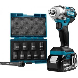 Makita DTW285RTJX 18 V Slagmoersleutel