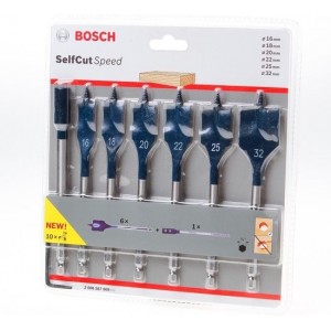 Bosch Speedborenset inclusief verlenstuk 152mm 7-delig diameter 16-32mm (Prijs per 2 stuks)