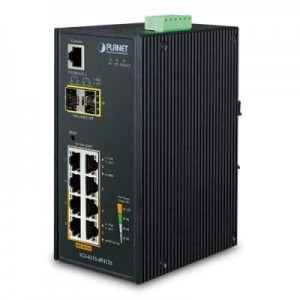 Planet switch: Industrial 4-Port 10/100/1000T 802.3at PoE + 4-Port 10/100/1000T + 2-Port 100/1000X SFP Managed Switch - .....