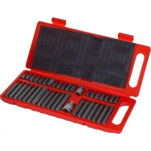 Onex 40-delige Inbus Torx en Spline Bit Set - in Koffer