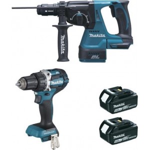 Makita Combopack visseuse et marteau perforateur