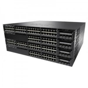 Cisco switch: Catalyst Catalyst 3650-48FD-E, Standalone, 1U, 48 x 10/100/1000 Ethernet PoE+, 2x10G Uplink ports, DRAM .....