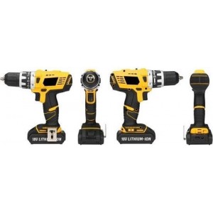 Tolland Cordless Drill 18V x2 accu's