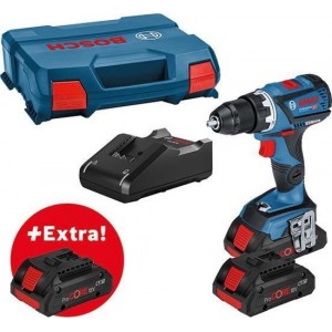 Bosch Professional GSR 18V-60 C - Accuboormachine - Met 3x ProCORE18V 4,0Ah + lader GAL 18 V-40