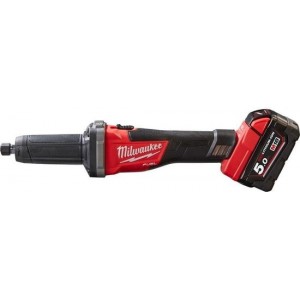 Milwaukee M18 FDG-502X 18V Li-Ion accu rechte slijper set (2x 5.0Ah accu) in HD Box - 6-8mm