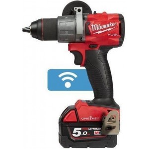 Milwaukee M18 ONEDD2-502X 18V Li-Ion accu boor-/schroefmachine set (2x 5.0Ah accu) in HD Box - One-Key