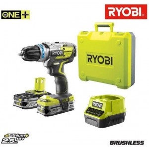 RYOBI Wireless Drill-Driver Pack + 2 Batterijen - 18V - 2,5Ah