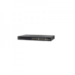 Cisco switch: SG550X-24P-K9 - Zwart