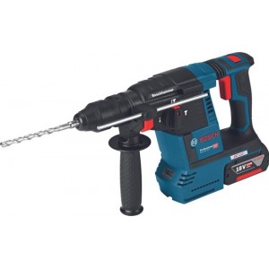 Bosch Professional GBH 18V-26 F - Accu boorhamer - Met 2 x 6.0 Ah + 1X lader GAL1880 + 1X GDE 18 V-16