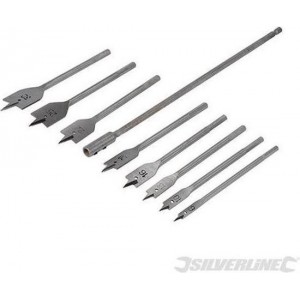 Silverline 8-delige speedboor set 6-32mm