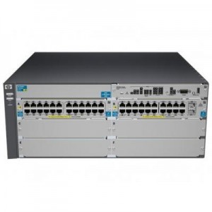 Hewlett Packard Enterprise switch: ProCurve 5406-44G-PoE+-2XG v2 zl - Grijs