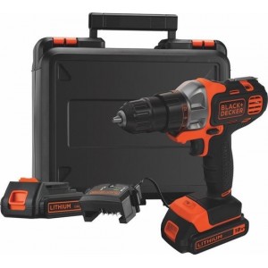 BLACK+DECKER Multievo™ Schroefboormachine - 18V - Met Lithium Ion accu