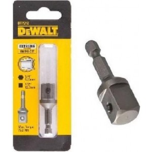 Dewalt Slagschroefadapter 1/4'' naar 1/2'' Hex