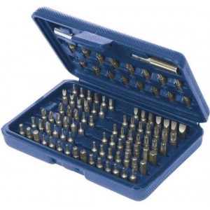 Silverline 100-delige schroevendraaier bit set