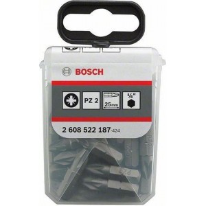 Bosch Bit Extra-Hart PH 2, 25 mm 25st