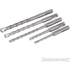 Silverline 5-delige SDS-Plus betonboor set