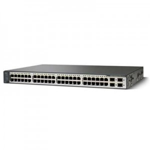 Cisco switch: 48 Ethernet 10/100 ports & 4 SFP Gigabit Ethernet ports (Open Box)