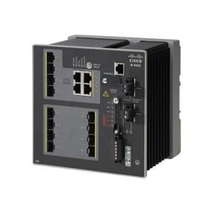Cisco switch: IE 4000 8 X SFP 1G - Zwart