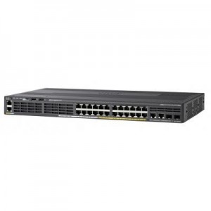 Cisco switch: Small Business 2960X Series Switch - 24-poorts + 4 SFP uplink-poorten - Gigabit - Power over Ethernet - .....