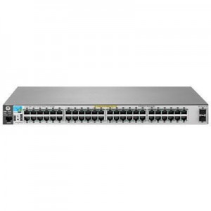 Hewlett Packard Enterprise switch: 2530-48G-PoE+-2SFP+ - Roestvrijstaal