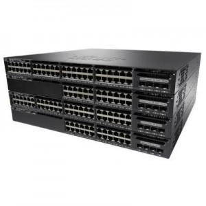 Cisco switch: Catalyst Catalyst 3650-48FD-S, Standalone, 1U, 48 x 10/100/1000 Ethernet PoE+, 2x10G Uplink ports, DRAM .....