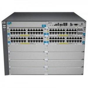 Hewlett Packard Enterprise switch: ProCurve 5412-92G-PoE+-4G v2 zl - Grijs